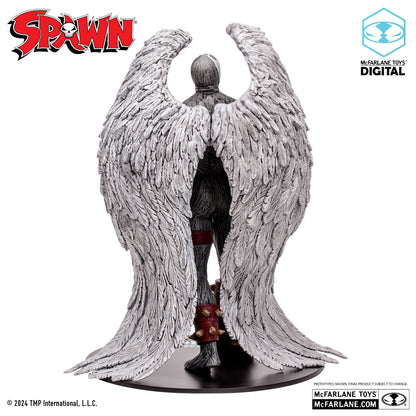 Statuette Spawn Wings of Redemption McFarlane Digital de dos