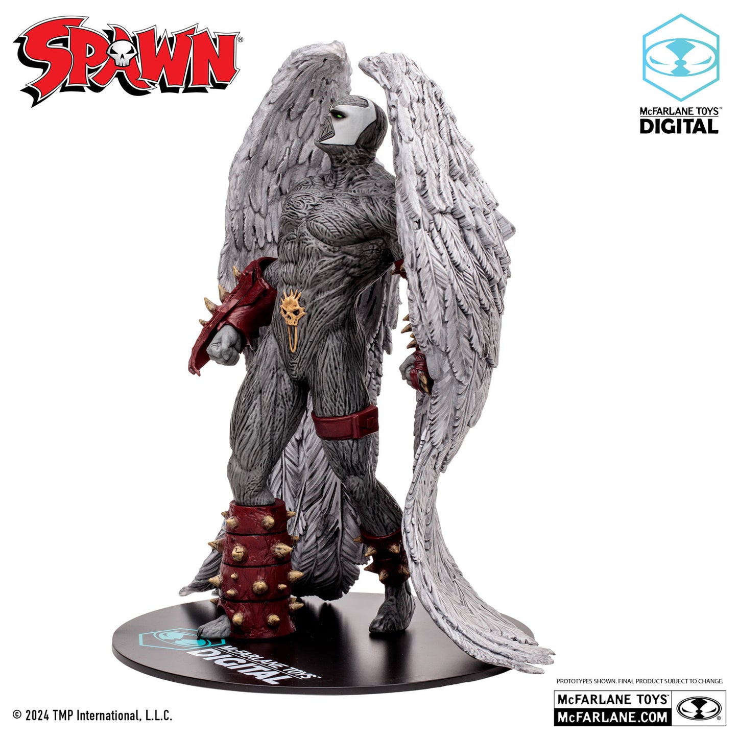 Statuette Spawn Wings of Redemption McFarlane Digital de 3/4