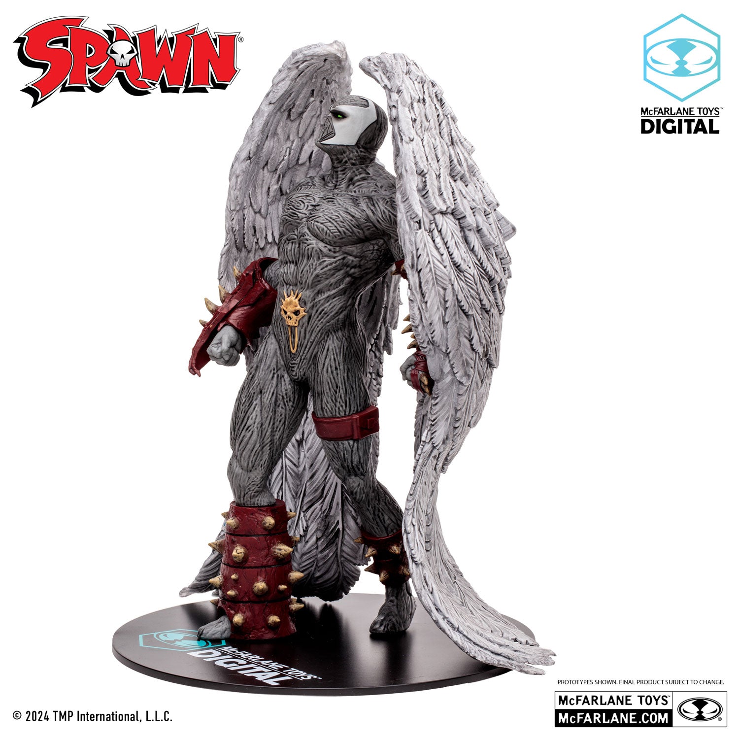 Statuette Spawn Wings of Redemption McFarlane Digital de 3/4