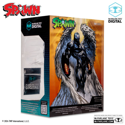 Statuette Spawn Wings of Redemption McFarlane Digital arrière de la boite