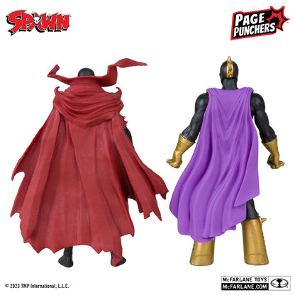 Spawn, figurine 3" Spawn et Anti Spawn avec comic (McFarlane)