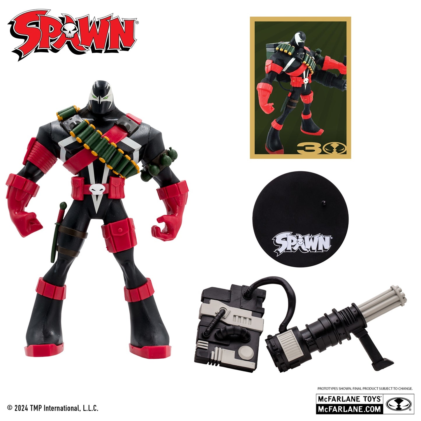 Spawn 7" Commando Spawn 30 years (McFarlane) action figure