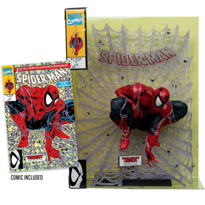 Marvel Collection, figurine Spider-Man avec le comic