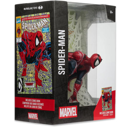 Marvel Collection, figurine Spider-Man boite de 3/4