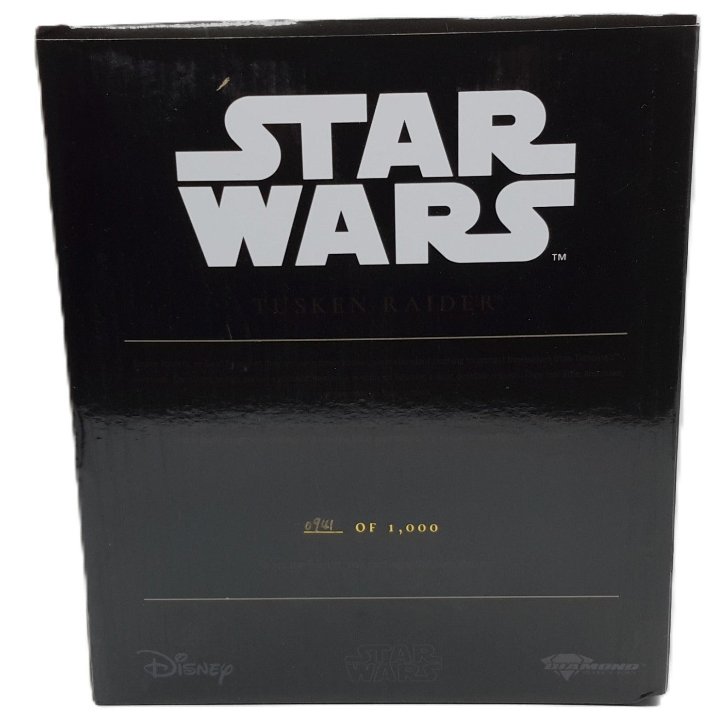Star Wars EP4 buste Tusken Raider arrière de la boite