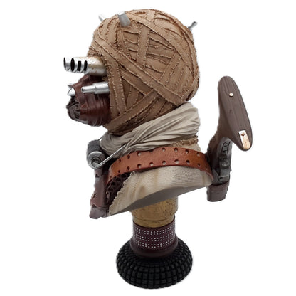 Star Wars EP4 buste Tusken Raider de profil gauche
