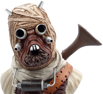 Star Wars EP4 buste Tusken Raider en gros plan