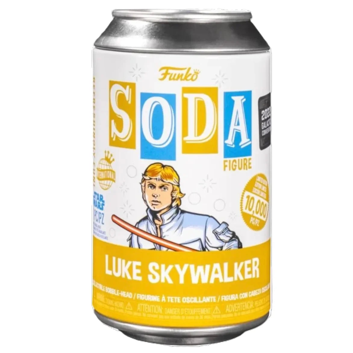Star Wars, figurine Funko Soda de Luke Skywalker en boite