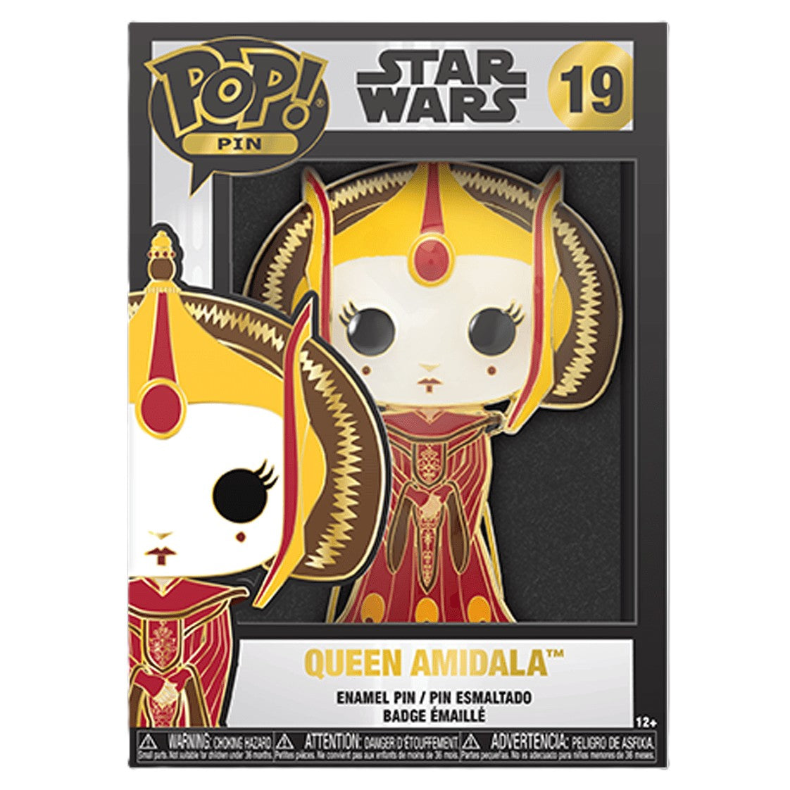 Star Wars la menace fantôme Pop Pin Queen Amidala en boite