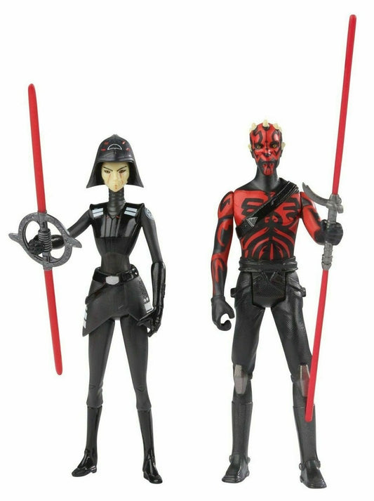 Star Wars rebels pack de 2 figurines Seven Sister et Darth Maul