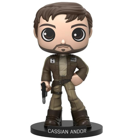 Star Wars ogue One Wobblers Captain Cassian de face