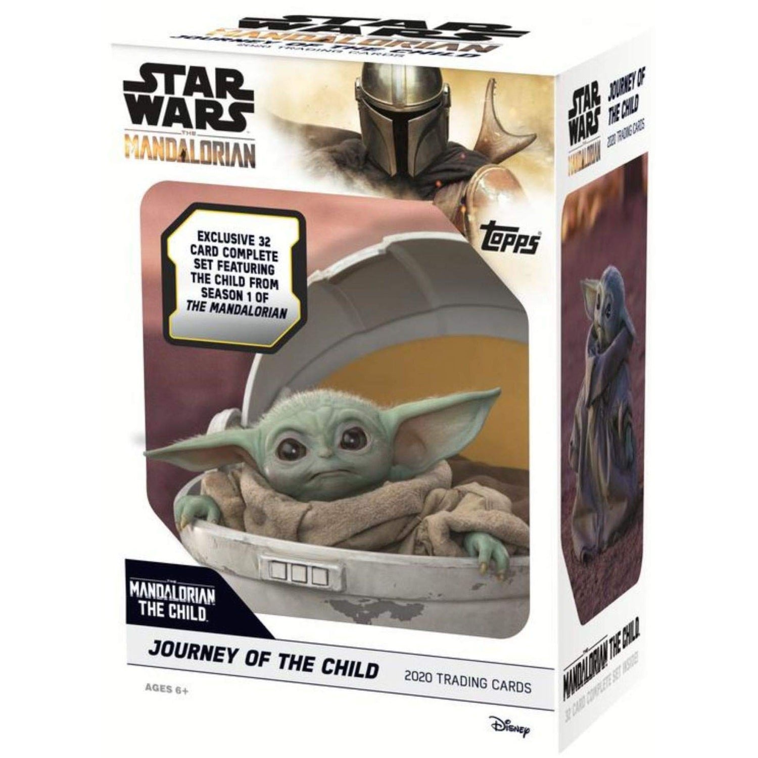 Star Wars The Mandalorian set de 32 cartes Journey of the child