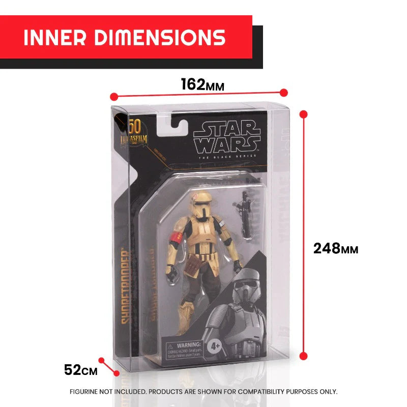 Evoretro, protecteur figurine Star Wars 50th 3.75" à l'unité (EVO-1561)
