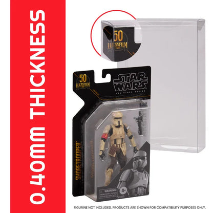Evoretro, protecteur figurine Star Wars 50th 3.75" à l'unité (EVO-1561)