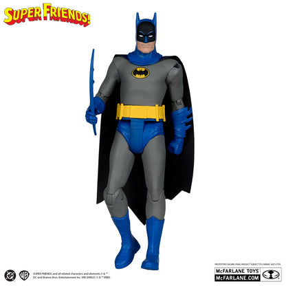 DC Super Friends figurine Batman Retro McFarlane en action