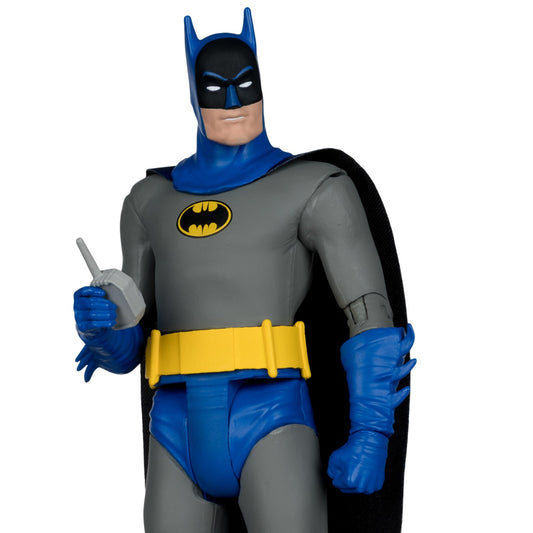 DC Super Friends figurine Batman Retro McFarlane en gros plan