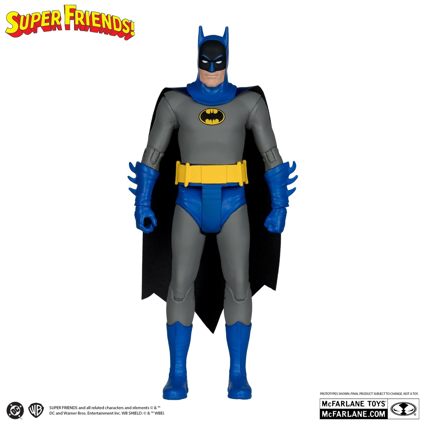 DC Super Friends figurine Batman Retro McFarlane de face