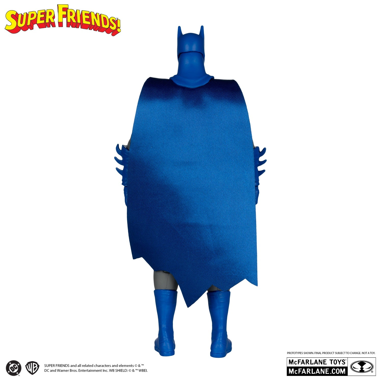 DC Super Friends figurine Batman Retro McFarlane de dos