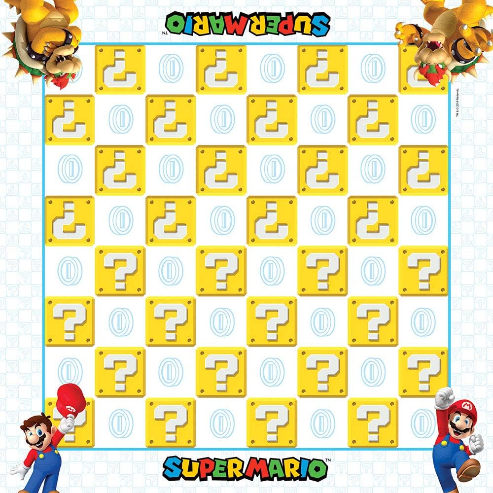 Jeu de dames Super Mario plateau