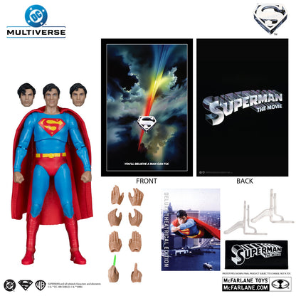 Superman (1978) figurine DeLuxe Theatrical Edition avec accessoires