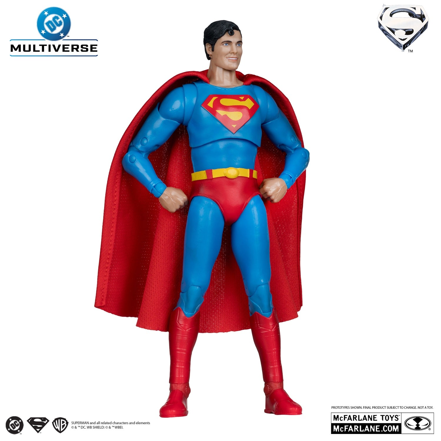 Superman (1978) figurine DeLuxe Theatrical Edition de face