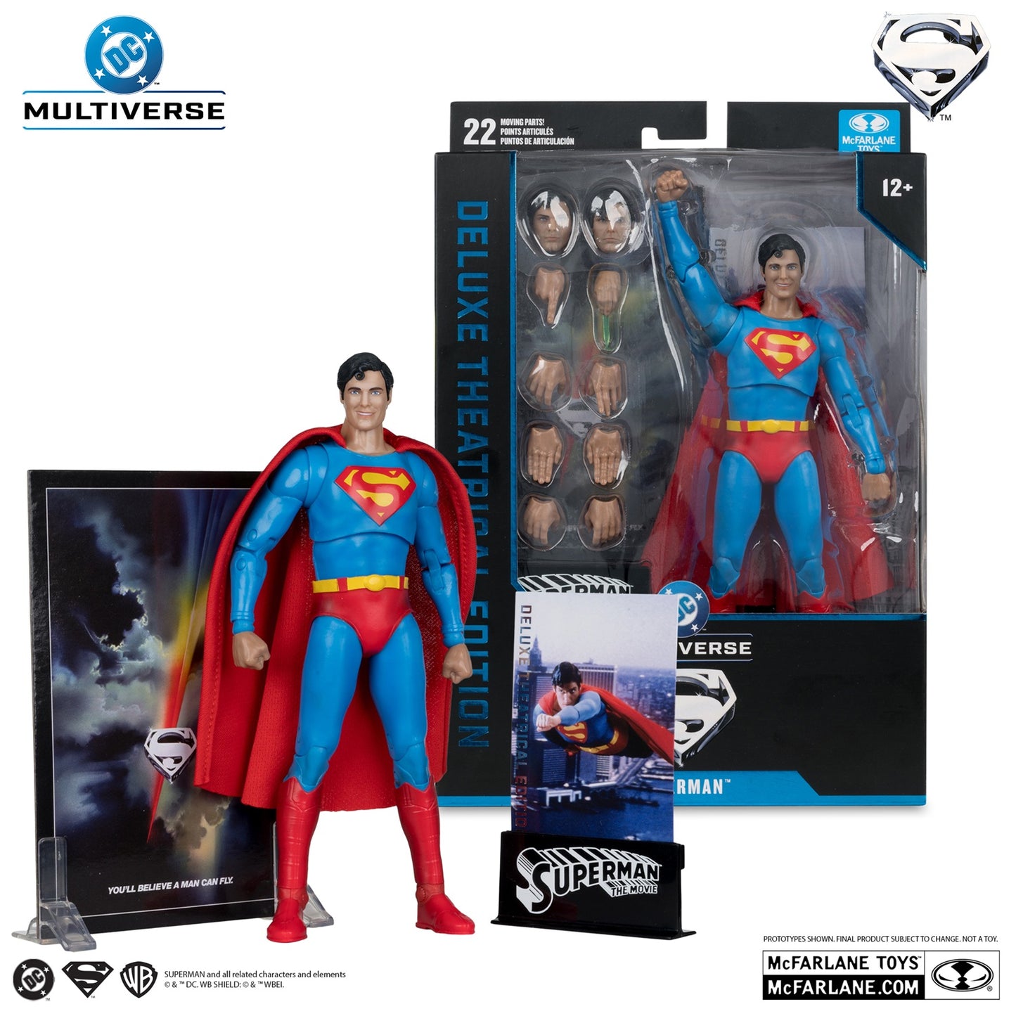 Superman (1978) figurine DeLuxe Theatrical Edition 