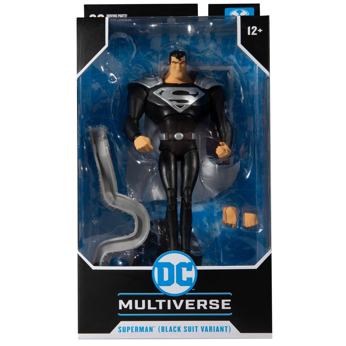 Superman the Animated Series, figurine 7" Superman Black Suit Variant (McFarlane)