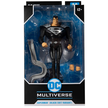 Superman the Animated Series, figurine 7" Superman Black Suit Variant (McFarlane)