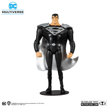 Superman the Animated Series, figurine 7" Superman Black Suit Variant (McFarlane)