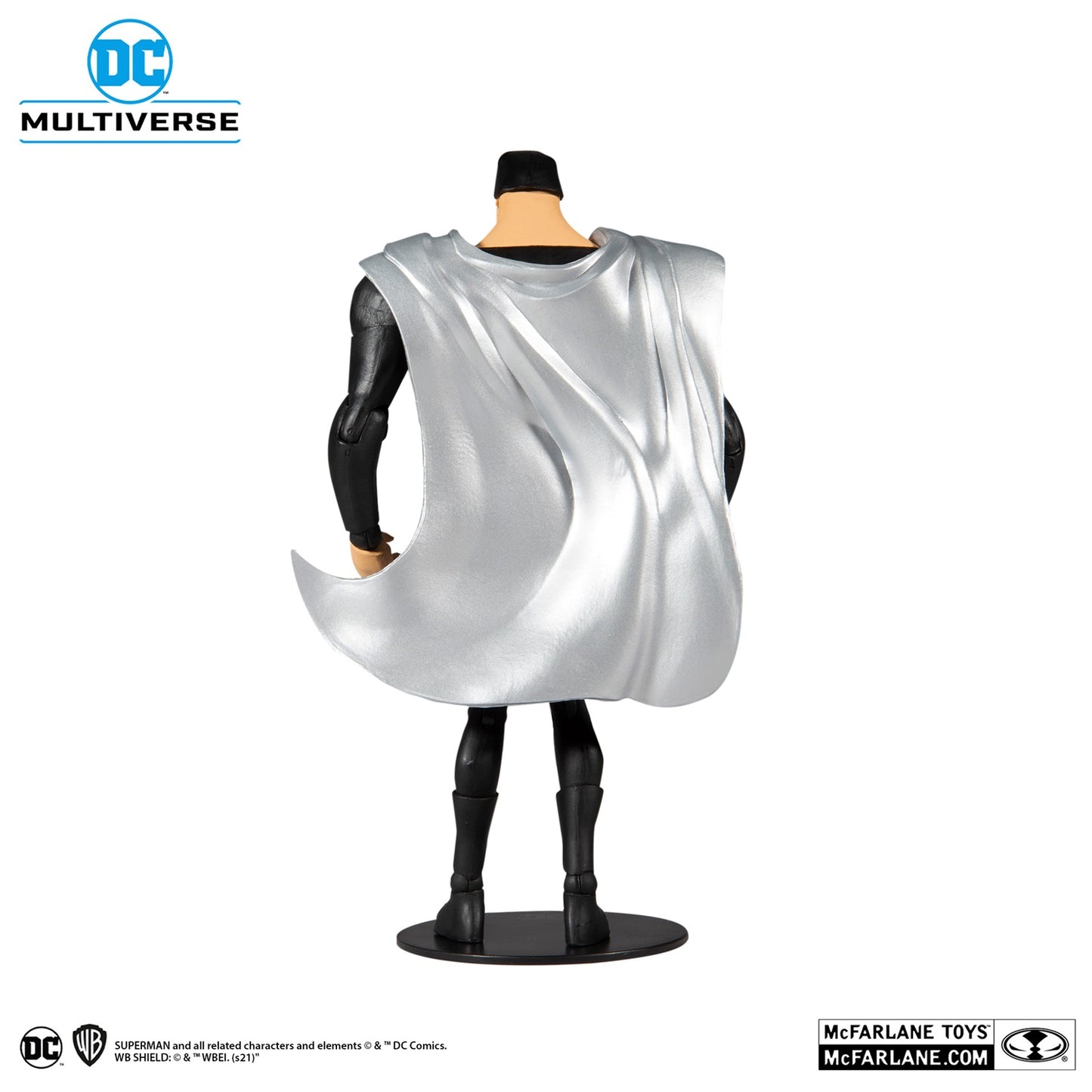 Superman the Animated Series, figurine 7" Superman Black Suit Variant (McFarlane)