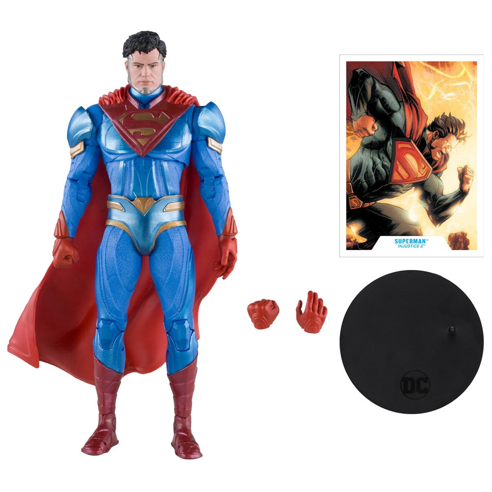 Injustice 2 (VG), figurine 7" DC Multiverse Superman (McFarlane)