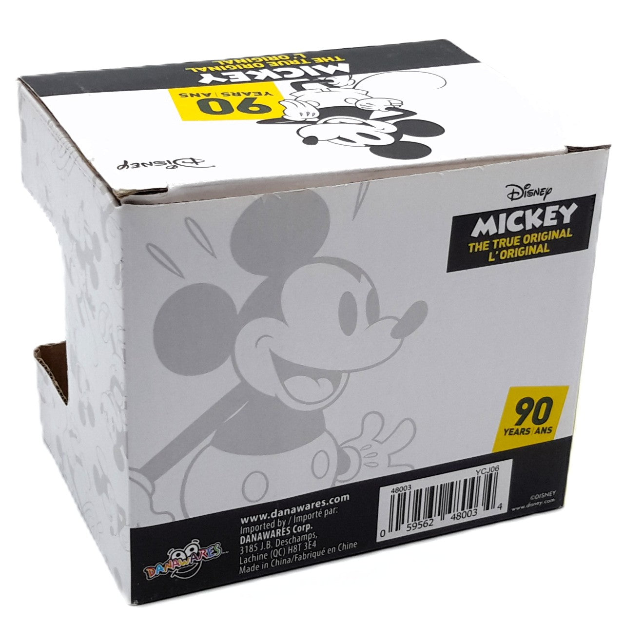 Tasse Mickey Mouse The True Original arriere de la boite