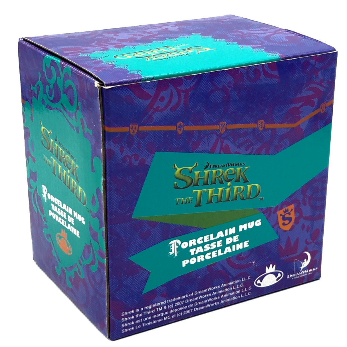 Tasse Shrek the Third arrière de la boite