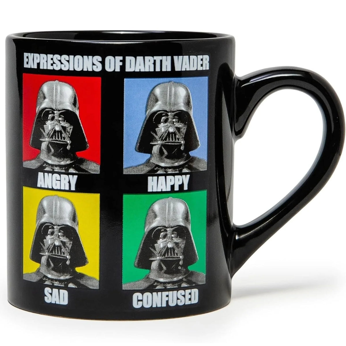 Tasse Star Wars "Expressions of Darth Vader" vu du côté droit