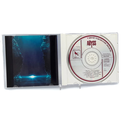Trame sonore de The Abyss vue du boitier ouvert