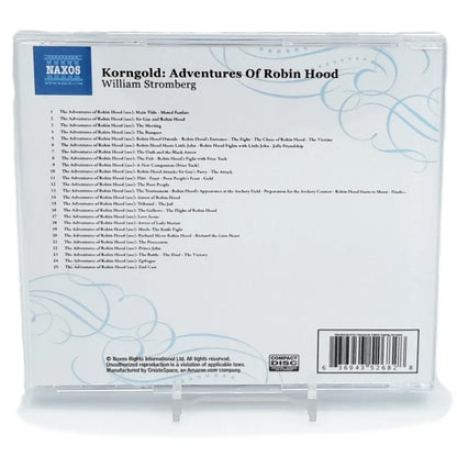 Trame sonore de The Adventure of Robin Hood boitier vu de dos