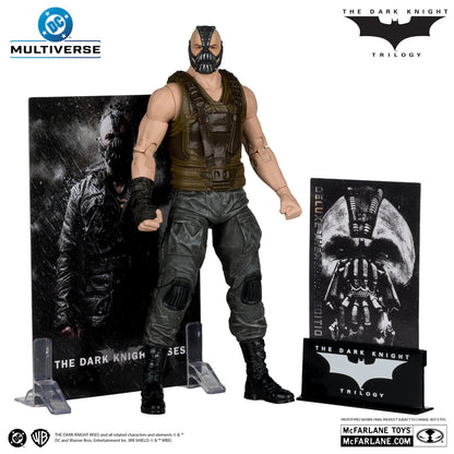 Batman The Dark Knight Rises figurine Bane Deluxe Theatrical Edition avec les mini posters