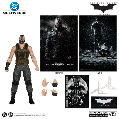 Batman The Dark Knight Rises figurine Bane Deluxe Theatrical Edition avec les accessoires