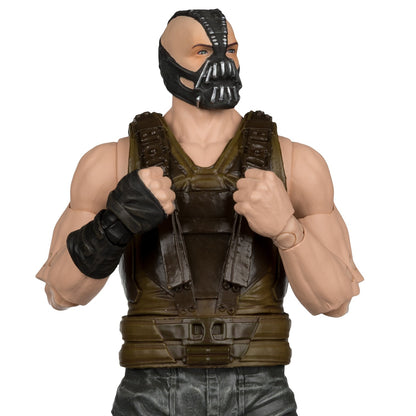 Batman The Dark Knight Rises figurine Bane Deluxe Theatrical Edition en gros plan