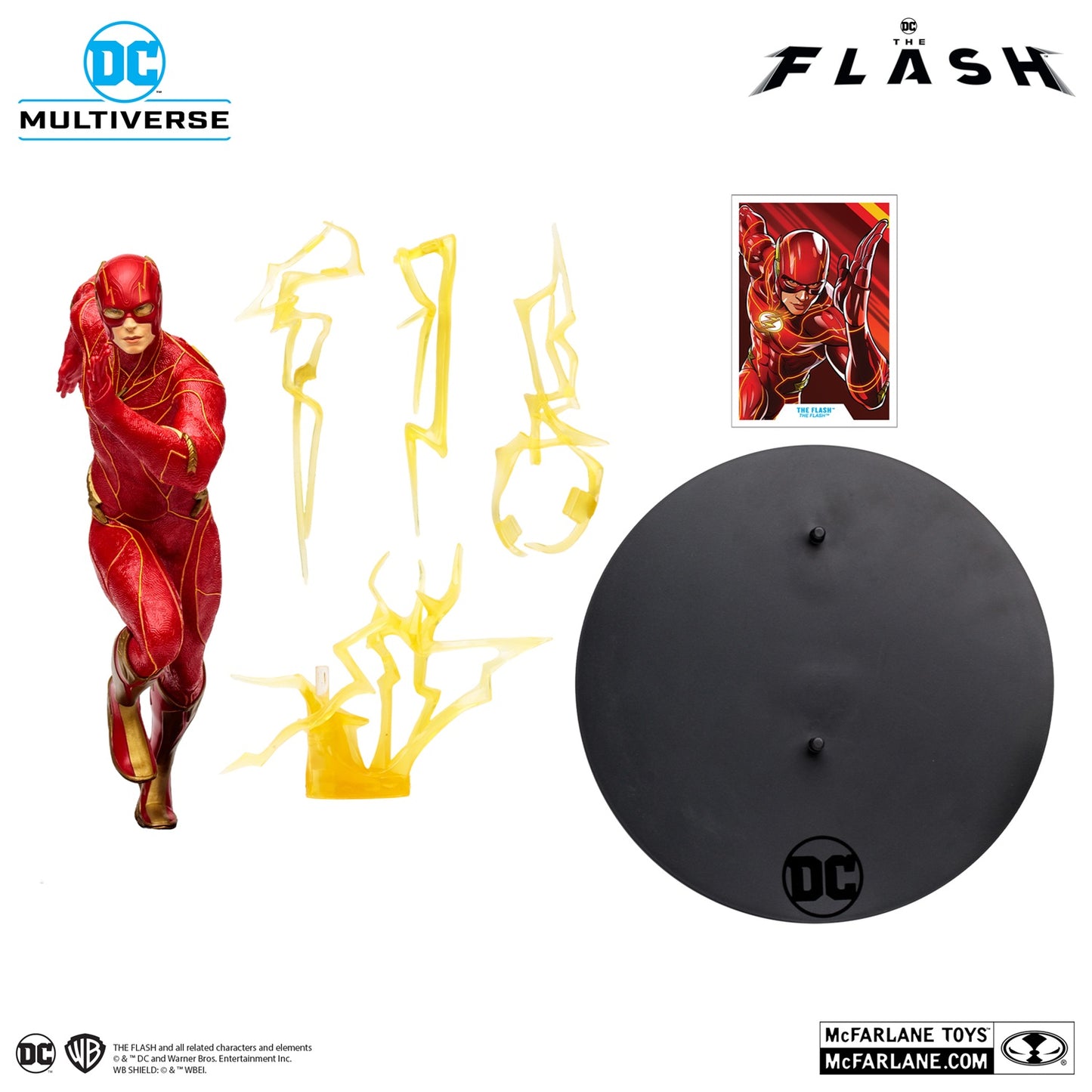 The Flash figurine 12" McFarlane avec accessoires