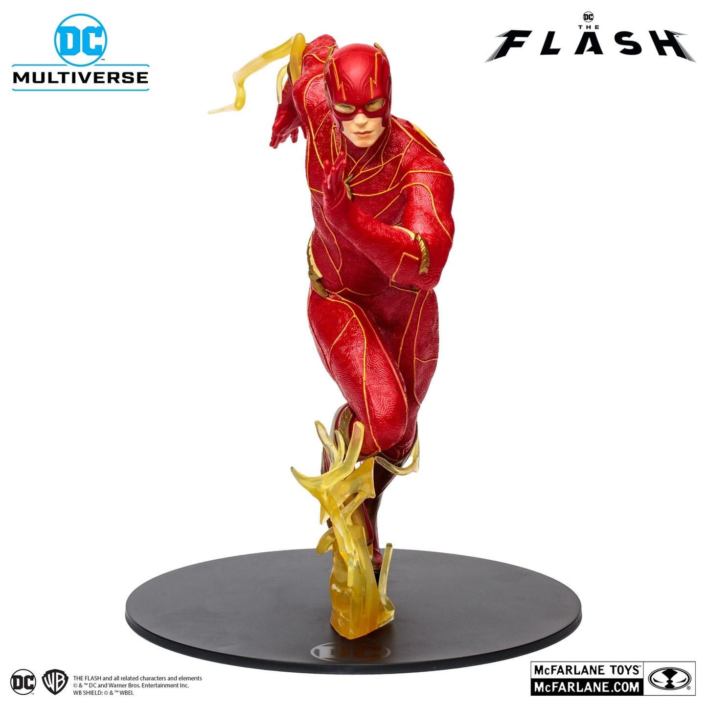 The Flash figurine 12" McFarlane de face