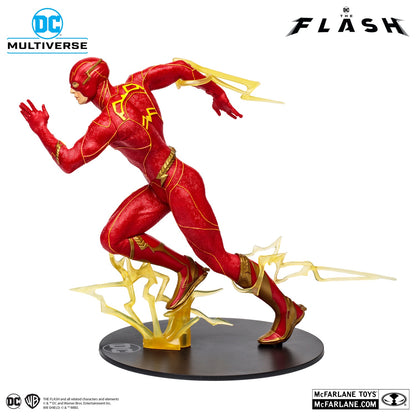 The Flash figurine 12" McFarlane de profil