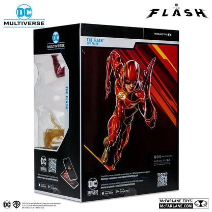 The Flash figurine 12" McFarlane arrière de la boite
