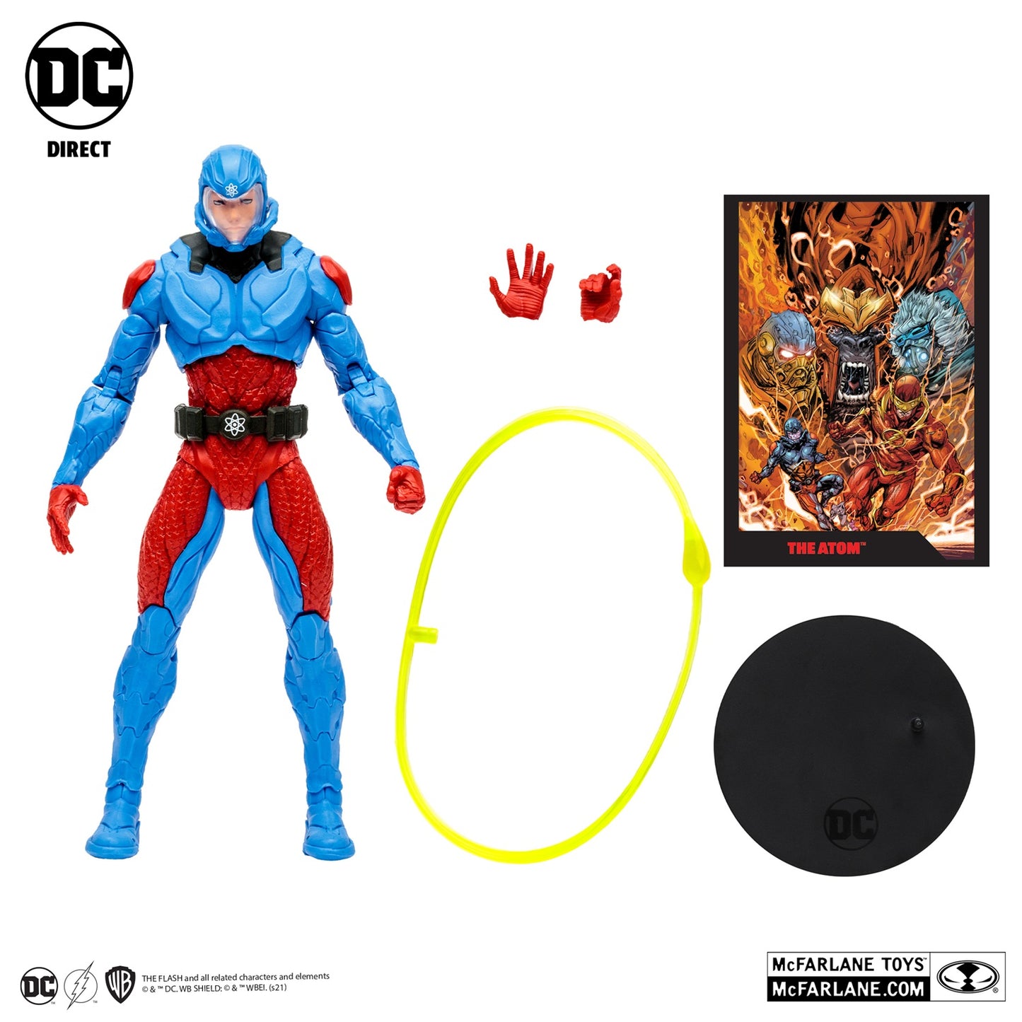 The Flash figurine The Atom Page Punchers McFarlane avec les accessoires