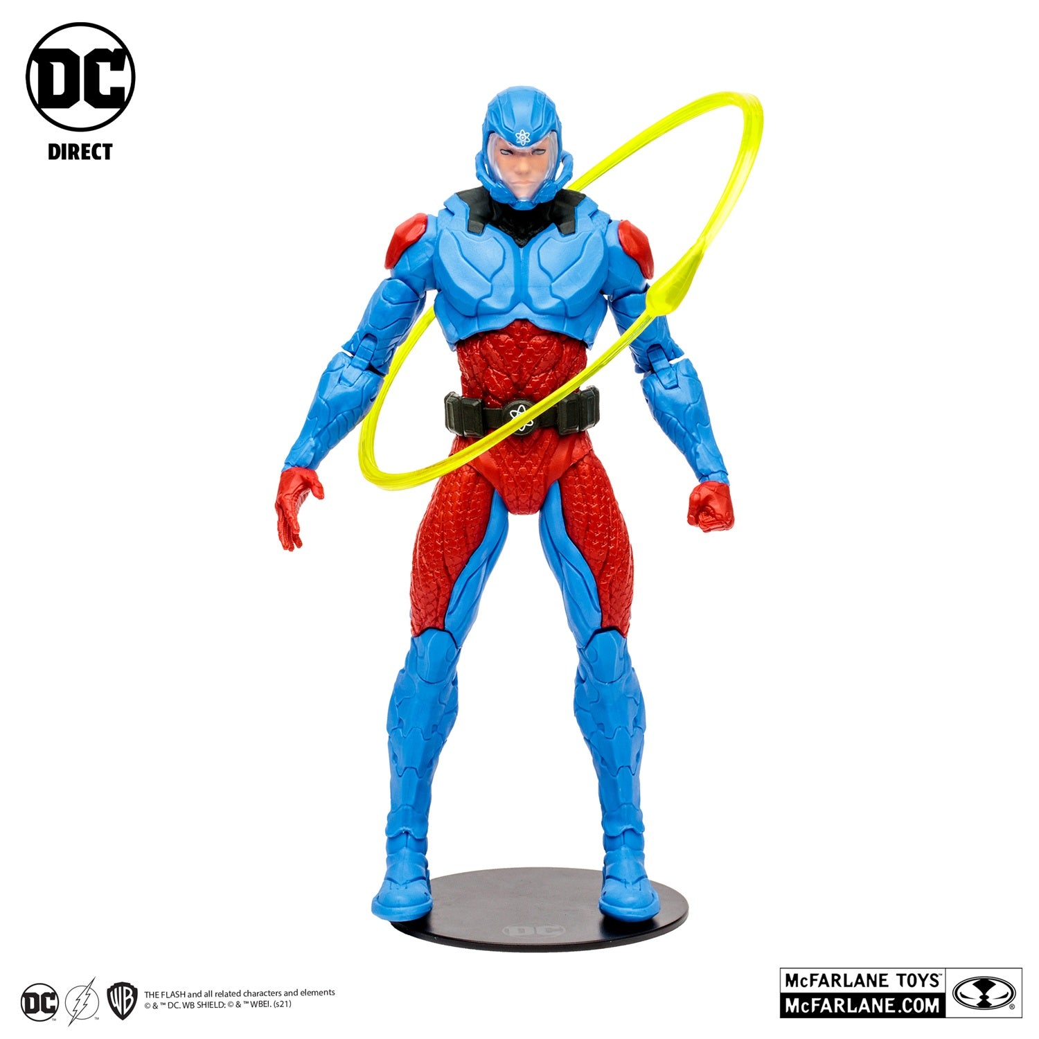 The Flash figurine The Atom Page Punchers McFarlane de face