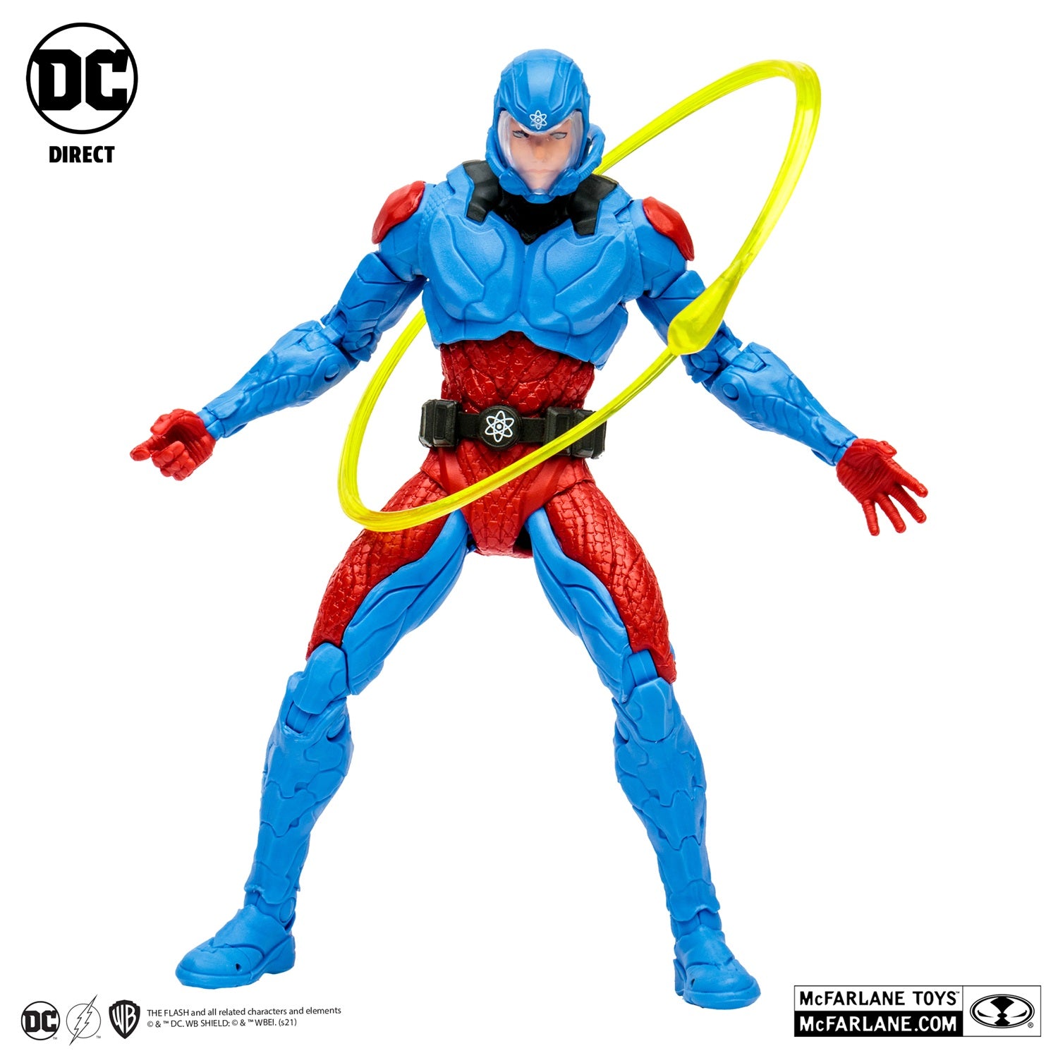 The Flash figurine The Atom Page Punchers McFarlane en action