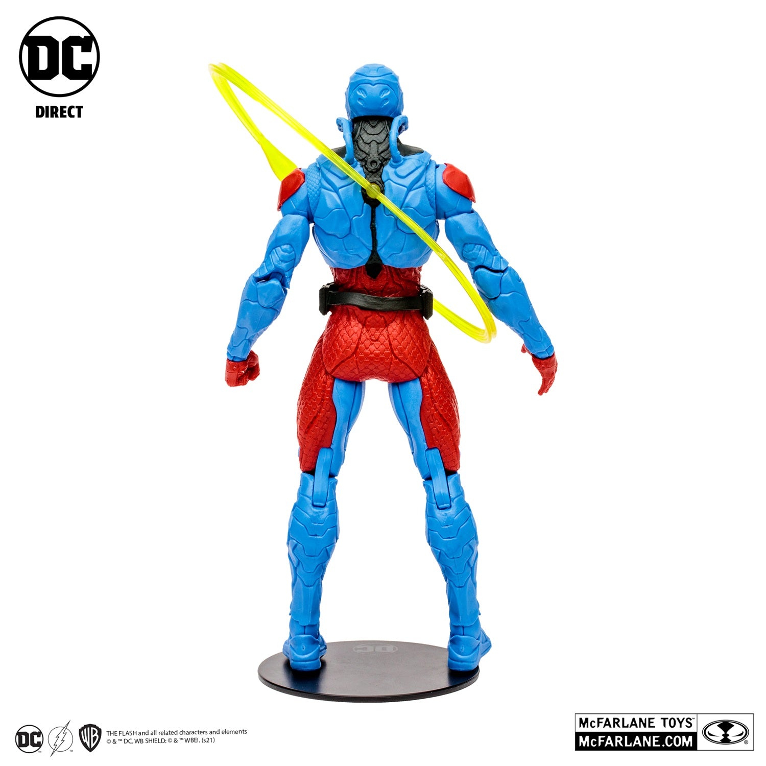 The Flash figurine The Atom Page Punchers McFarlane de dos
