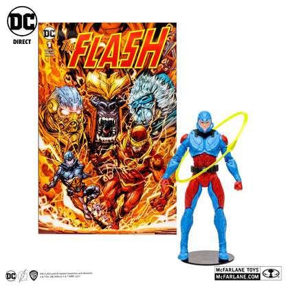 The Flash figurine The Atom Page Punchers McFarlane avec le comic
