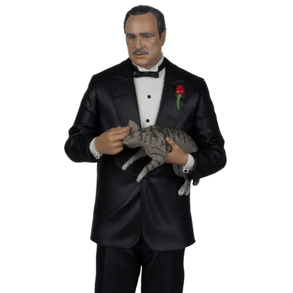 Le Parrain figurine Movie Maniacs Don Corleone en gros plan