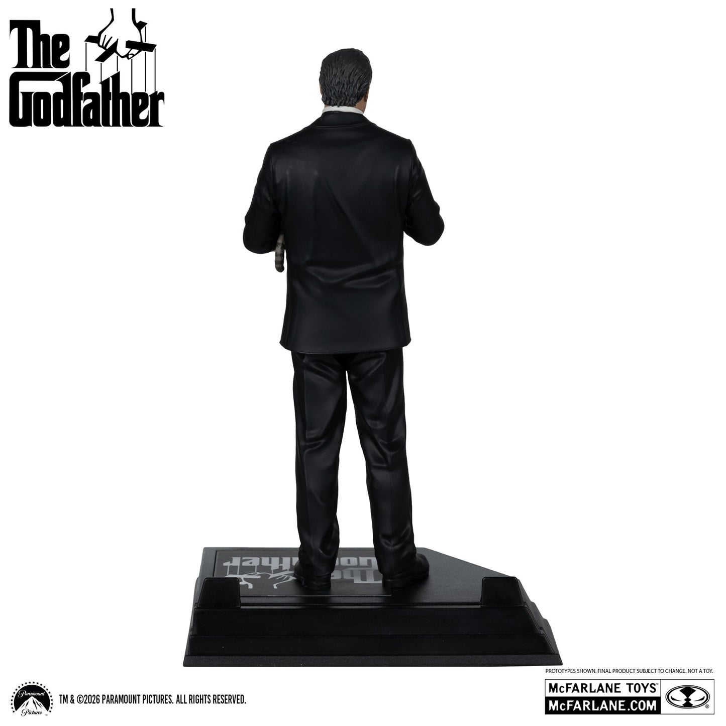 Le Parrain figurine Movie Maniacs Don Corleone de dos